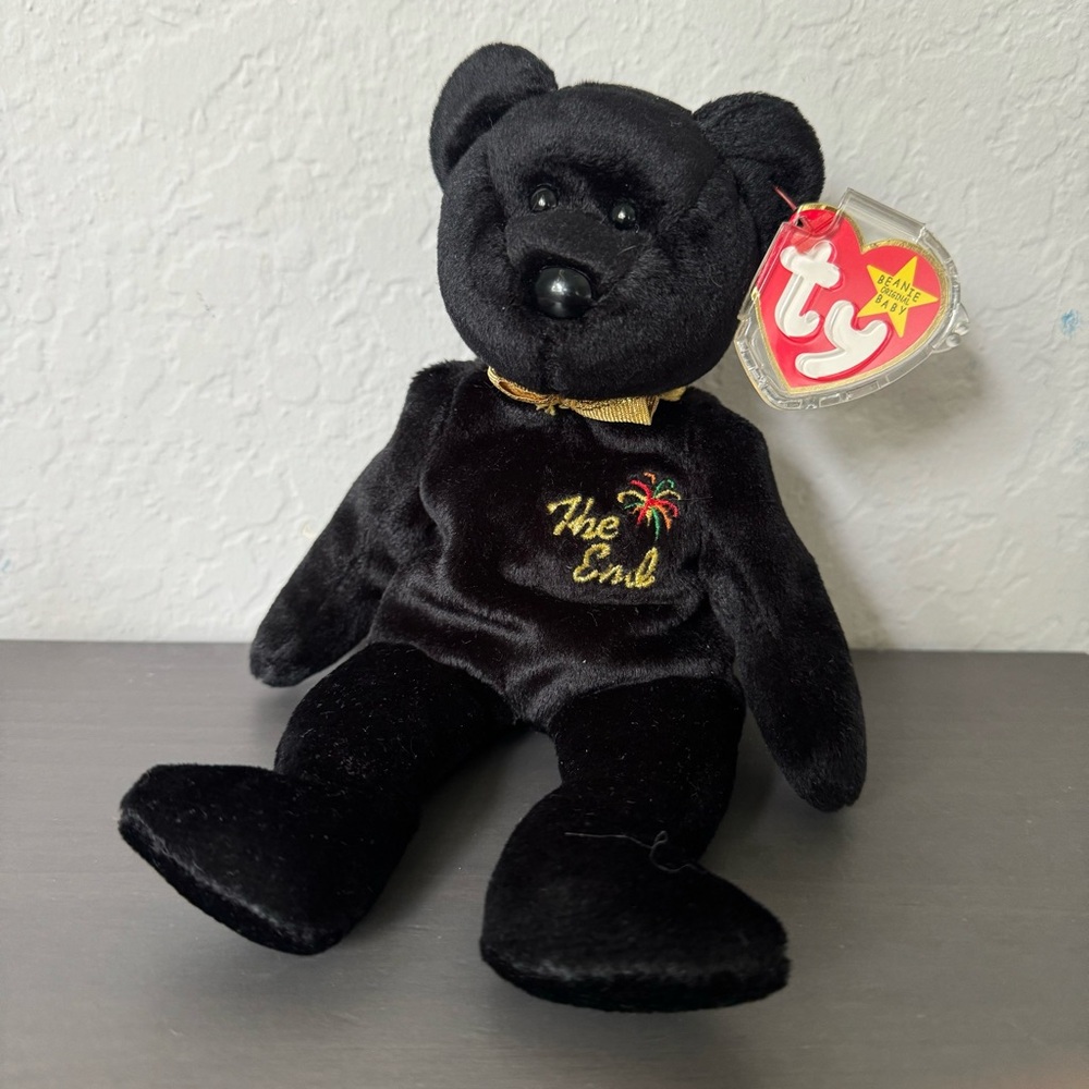 Ty The End The Bear Beanie Baby (Retired 1999)